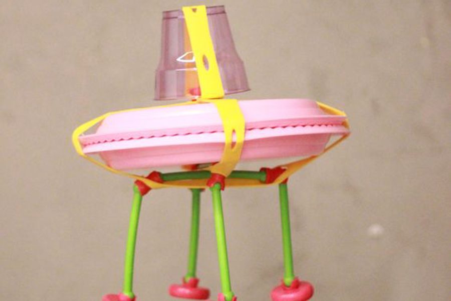 UFO, a toy made with Toyi