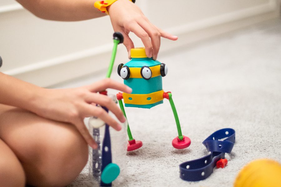 Walking Milk, a toy made with Toyi