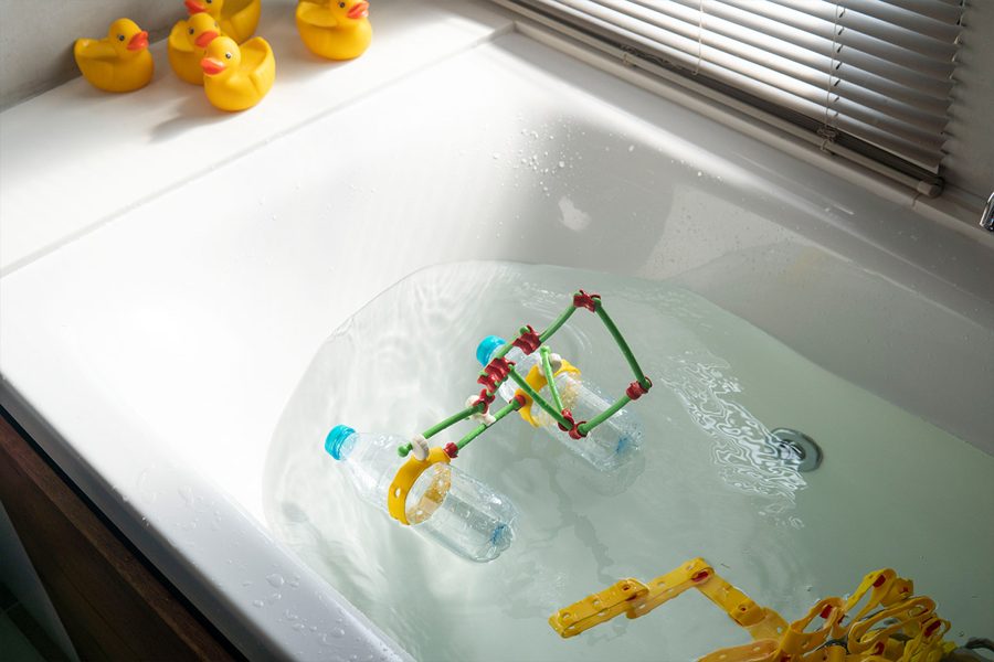 Ship, a toy made with Toyi