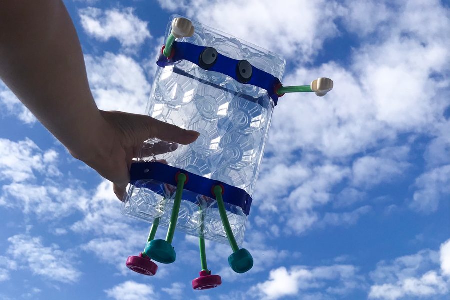 Flying Woman, a toy made with Toyi