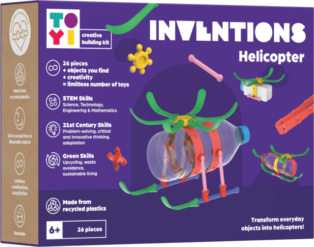 Inventions Helicopter box