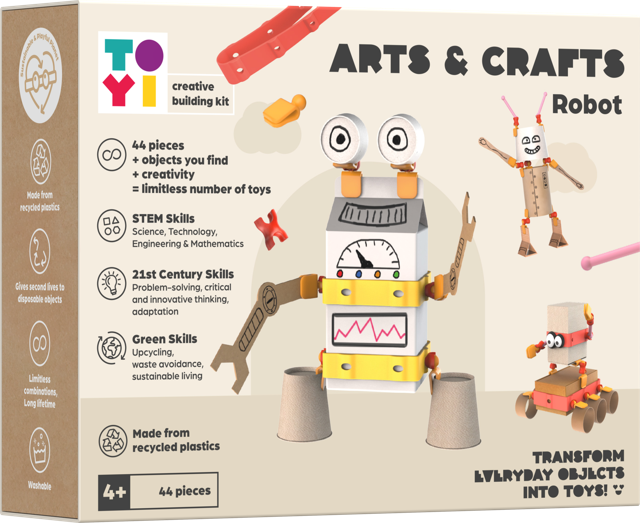 Arts & Crafts Robot box