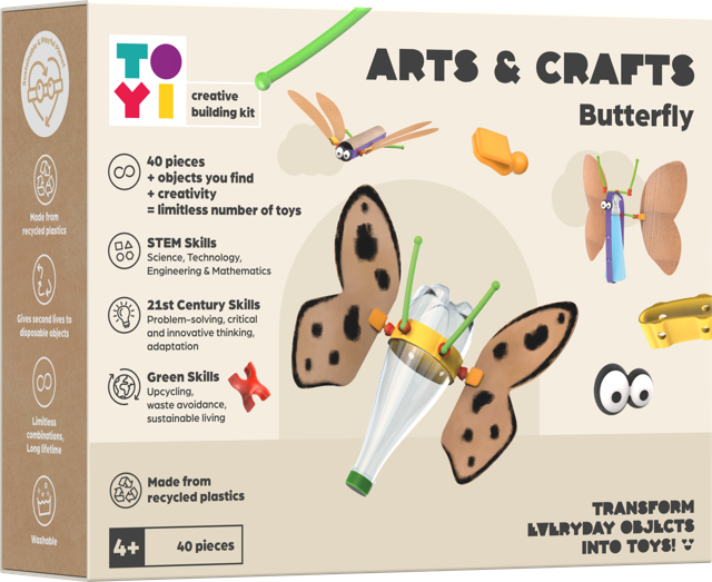 Arts & Crafts Butterfly box